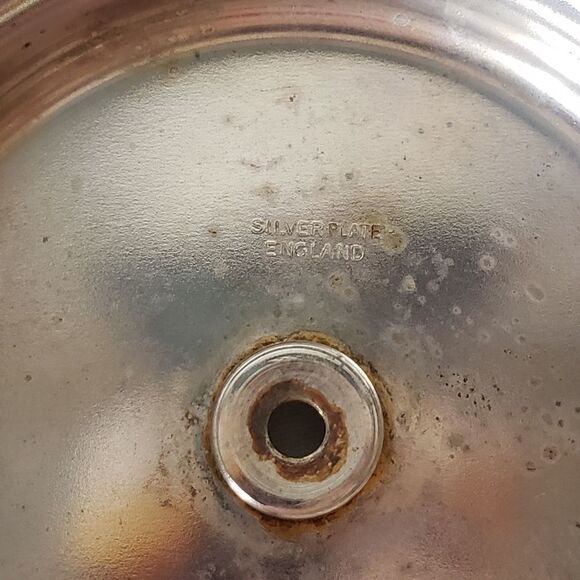 Edwardian crystal cake platter - Picture 9 of 9